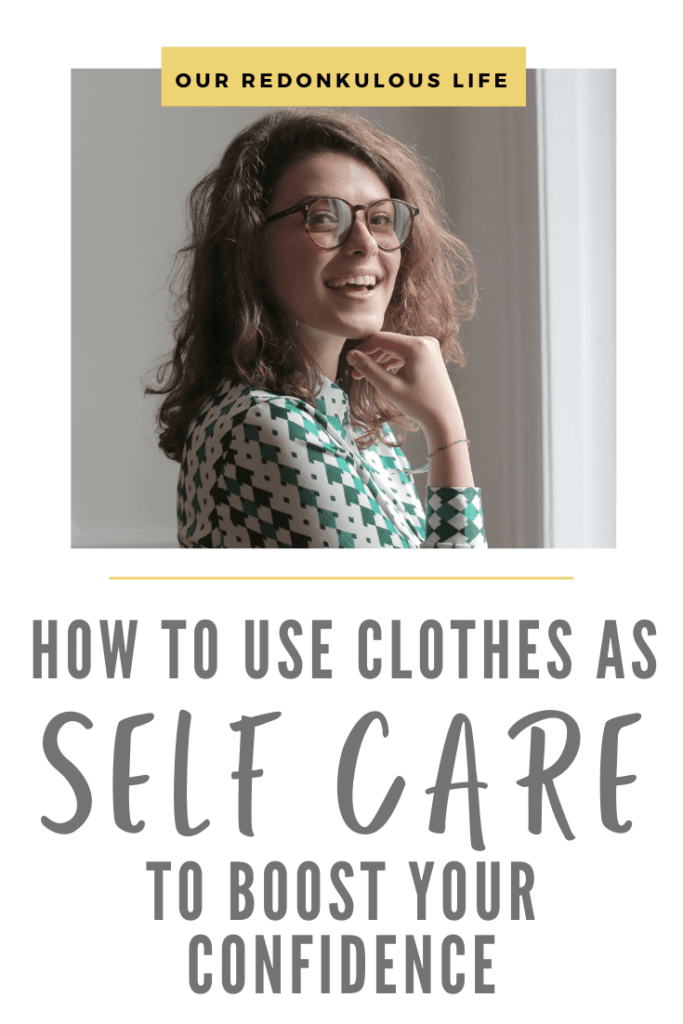 use clothes as self-care