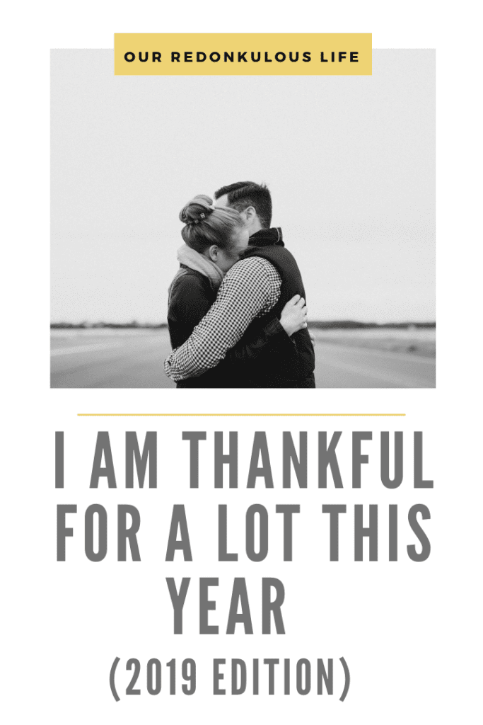 I am thankful for