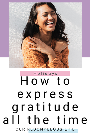 EXPRESSING GRATITUDE TO OTHERS 