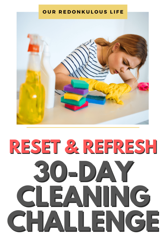 30-day Declutter and Cleaning challenge