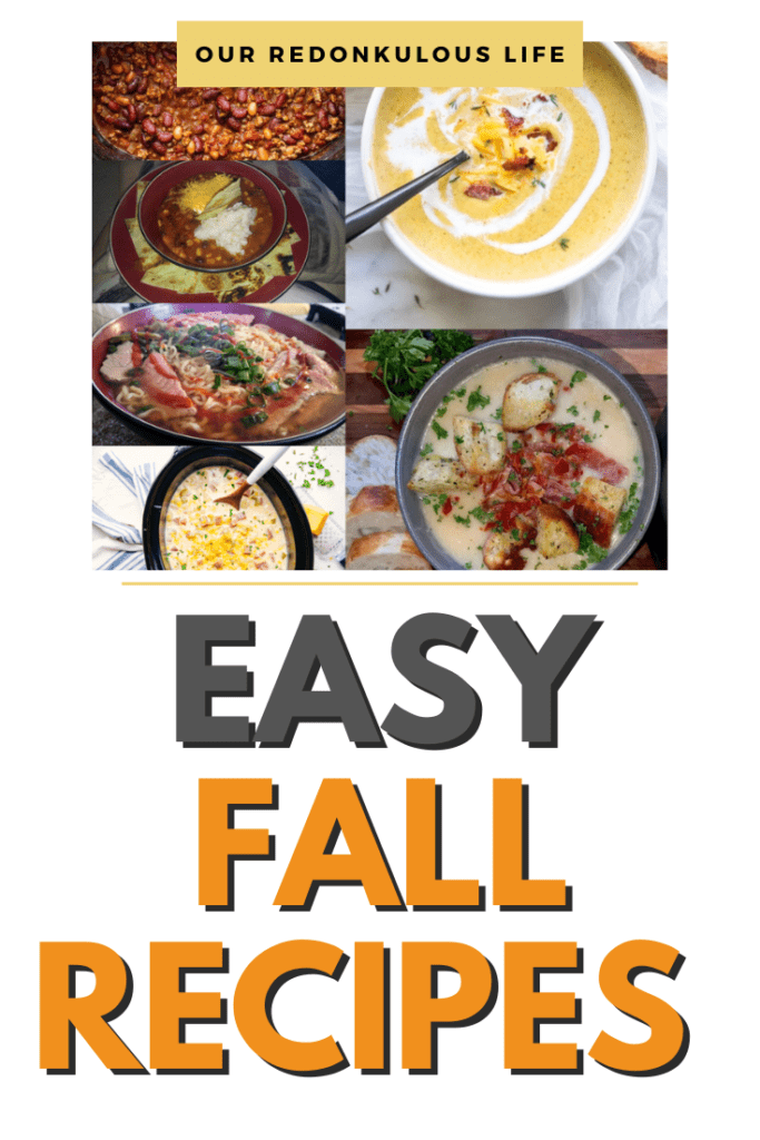 Easy fall recipes